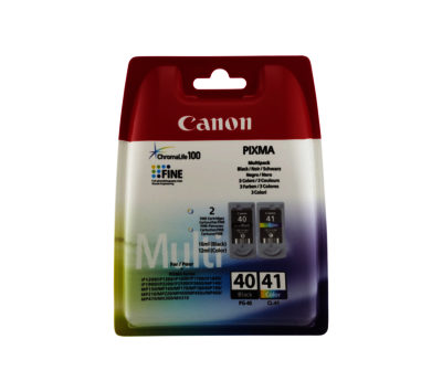 CANON  PG-40/CL-41 Black & Colour Ink Cartridge - Multipack
